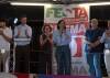 Elly Schlein alla Festa Unità di Crema tanta gente ad ascoltarla ed ad applaudire. 