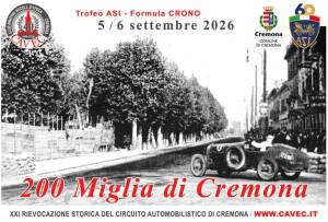 CAVEC Conferma 200 miglia di Cremona per il 5-6 settembre 2026