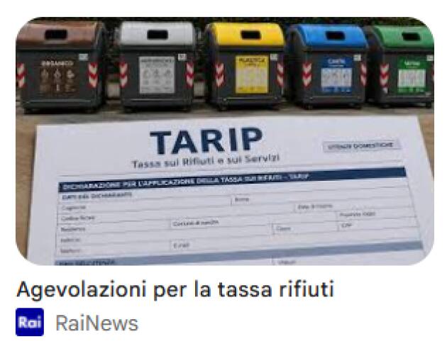 Gussola diminuisce la TARIP per il secondo anno consecutivo