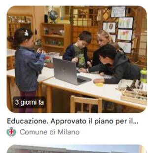 (MI) EDUCAZIONE. APPROVATO IL PIANO PER IL DIRITTO ALLO STUDIO