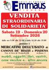 Emmaus  VENDITA STRAORDINARIA DI SOLIDARIETÀ