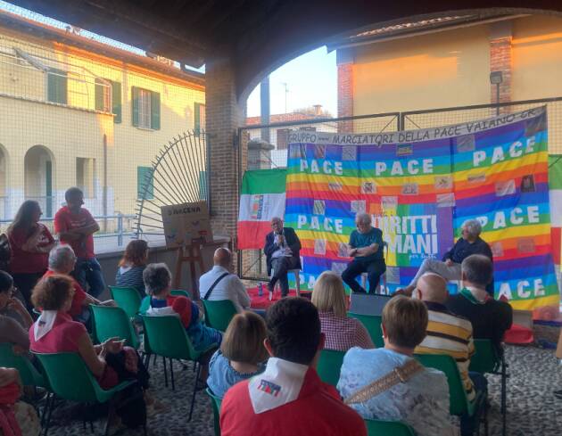 Spino d'Adda Folla all'incontro con Gianfranco Pagliarulo alla Festa Provinciale Anpi