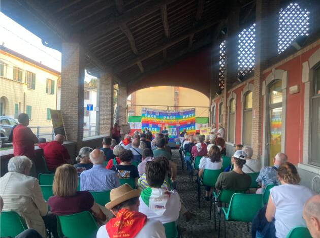 Spino d'Adda Folla all'incontro con Gianfranco Pagliarulo alla Festa Provinciale Anpi