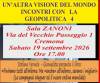 Secondo appuntamento del ciclo UN'ALTRA VISIONE DEL MONDO. 