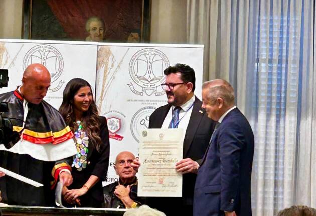 A Francesco Garofalo il Premio ISFOA alla Carriera