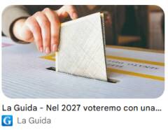 Nuova Legge Elettorale voluta dalla Meloni approvata al Senato. Manca il voto della Camera