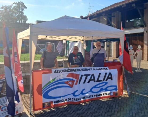 A Crema Amicizia Italia Cuba col vento in poppa!