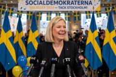Svezia Scrutinio concluso, centrosinistra vince 176-173. Andersson verso il governo