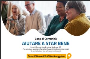 ASST CREMONA   AIUTARE A STAR BENE NUOVI INCONTRI PER OVER 65, FAMILIARI E CAREGIVER