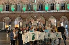 (CR) XIX Giornata Nazionale SLA: Palazzo Comunale si illumina di verde