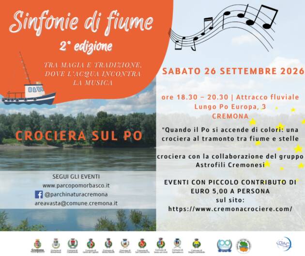 Quando il Po si accende di colori: la rassegna “Sinfonie di Fiume