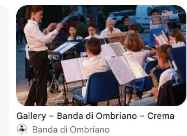 Musica da scoprire e provare dal vivo: open day della Banda di Ombriano