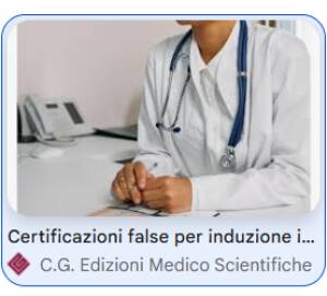 CAROTTI (FDI):IL DR BODINI CONFONDE IL DIRITTO ALLA SALUTE CON LE FALSE CERTIFICAZIONI