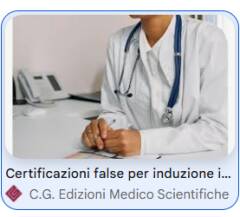 CAROTTI (FDI):IL DR BODINI CONFONDE IL DIRITTO ALLA SALUTE CON LE FALSE CERTIFICAZIONI