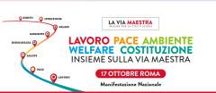 CGIL La Via Maestra Manifestazione a ROMA  il 7 ottobre 2026