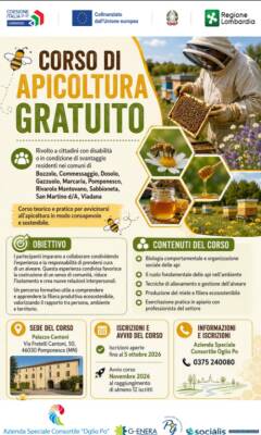 CORSO GRATUITO DI APICOLTURA A POMPONESCO
