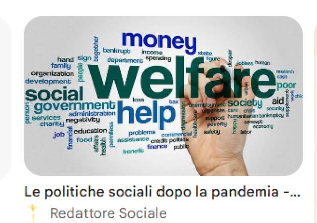 Fondi sulle politiche sociali: l’appello dei comuni lombardi a Regione e Governo