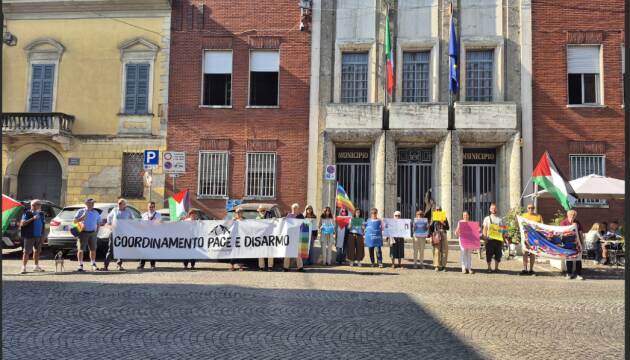 In tanti ai presidi per la Palestina a Cremona, Crema e Castelleone