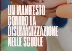 Un “Manifesto contro la disumanizzazione” nelle scuole 