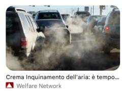 Crema conferma adesione volontaria alle misure temporanee contro l’inquinamento