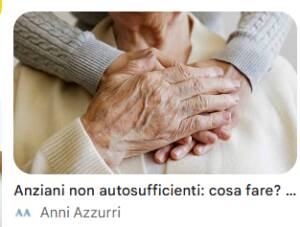Piloni (PD) Lombardia  E' necessario rivedere la disciplina del  Fondo Non Autosufficienze