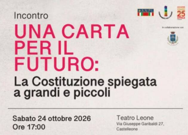 Castelleone Mostra delle Madri Costituenti  dal  17 al 25 ottobre