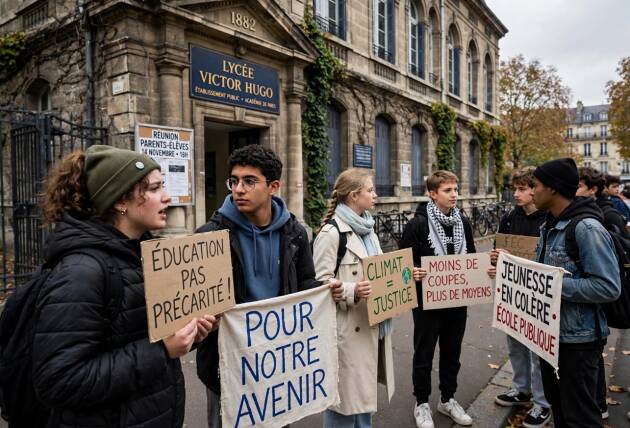 I giovani spagnoli e francesi  protestano sulla casa e sulla scuola | Gian Carlo Storti
