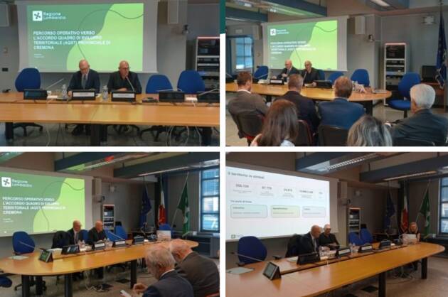 LNotizie-Foto. Cremona, Sertori: avviato il percorso per l'Aqst della provincia