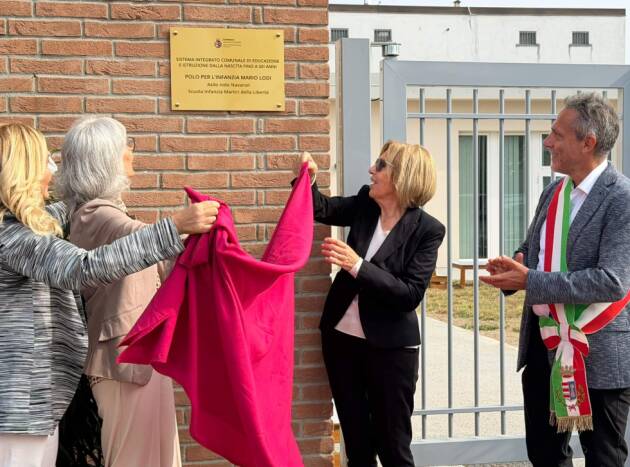 Inaugurato il Nuovo Polo dell’Infanzia “Mario Lodi” del quartiere Po