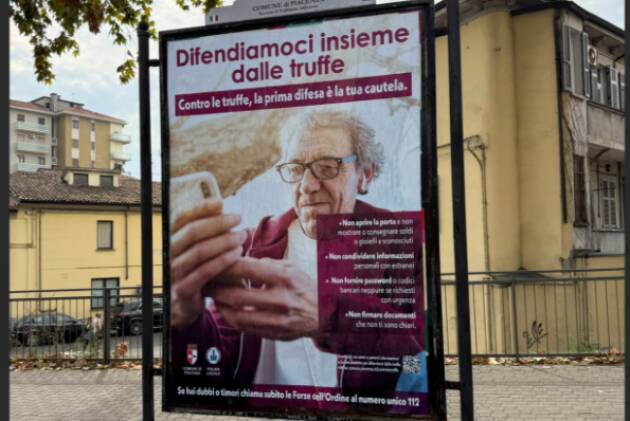  Truffe agli anziani, parte la nuova campagna informativa della Polizia Locale