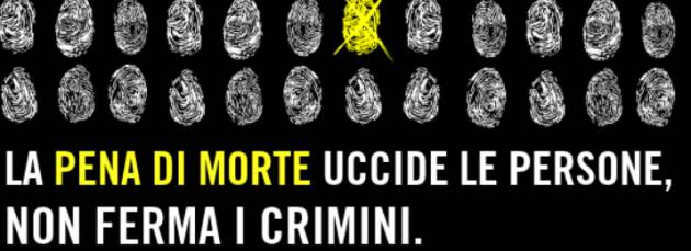 Amnesty La pena di morte uccide le persone...