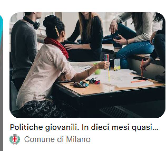 (MI) POLITICHE GIOVANILI. IN DIECI MESI QUASI 800 RICHIESTE ORIENTAMENTO GIOVANI.