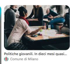 (MI) POLITICHE GIOVANILI. IN DIECI MESI QUASI 800 RICHIESTE ORIENTAMENTO GIOVANI.