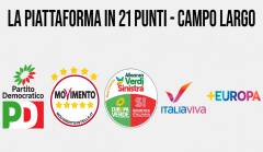 La Piattaforma in 21 Punti del Campo Largo sul DPFP | Gian Carlo Storti 