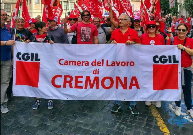 CGIL 100mila in piazza a Roma Landini: il 20 novembre sciopero generale nazionale