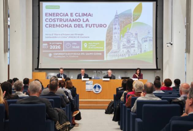 Energia e clima: avviato il percorso per il PAESC di Cremona