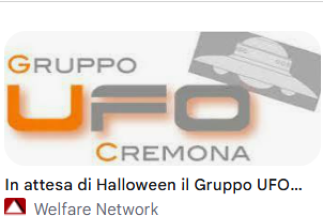 Gruppo UFO Cremona  Incontro Cosa c'è oltre questa Vita?