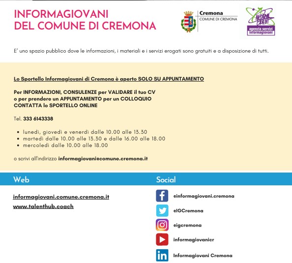 Informagiovani cremona