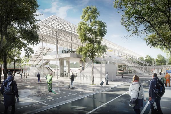 Sara Di Vetro La Nuova Stazione Di Sesto San Giovanni